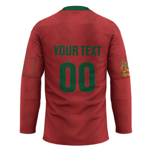 Custom Morocco 2026 Football Hockey Jersey Atlas Lionesses Born Winners