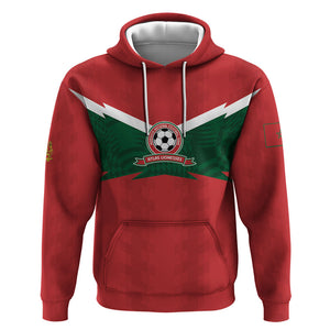 Custom Morocco 2026 Football Hoodie Atlas Lionesses Born Winners