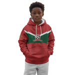 Custom Morocco 2026 Football Kid Hoodie Atlas Lionesses Born Winners