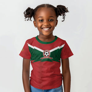Custom Morocco 2026 Football Kid T shirt Atlas Lionesses Born Winners
