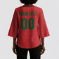 Custom Morocco 2026 Football Kimono Sleeve Blouse Atlas Lionesses Born Winners