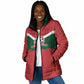 Custom Morocco 2026 Football Padded Jacket Atlas Lionesses Born Winners