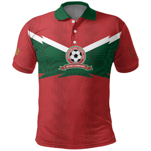 Custom Morocco 2026 Football Polo Shirt Atlas Lionesses Born Winners