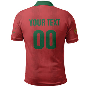 Custom Morocco 2026 Football Polo Shirt Atlas Lionesses Born Winners