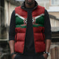 Custom Morocco 2026 Football Sleeveless Puffer Jacket Atlas Lionesses Born Winners