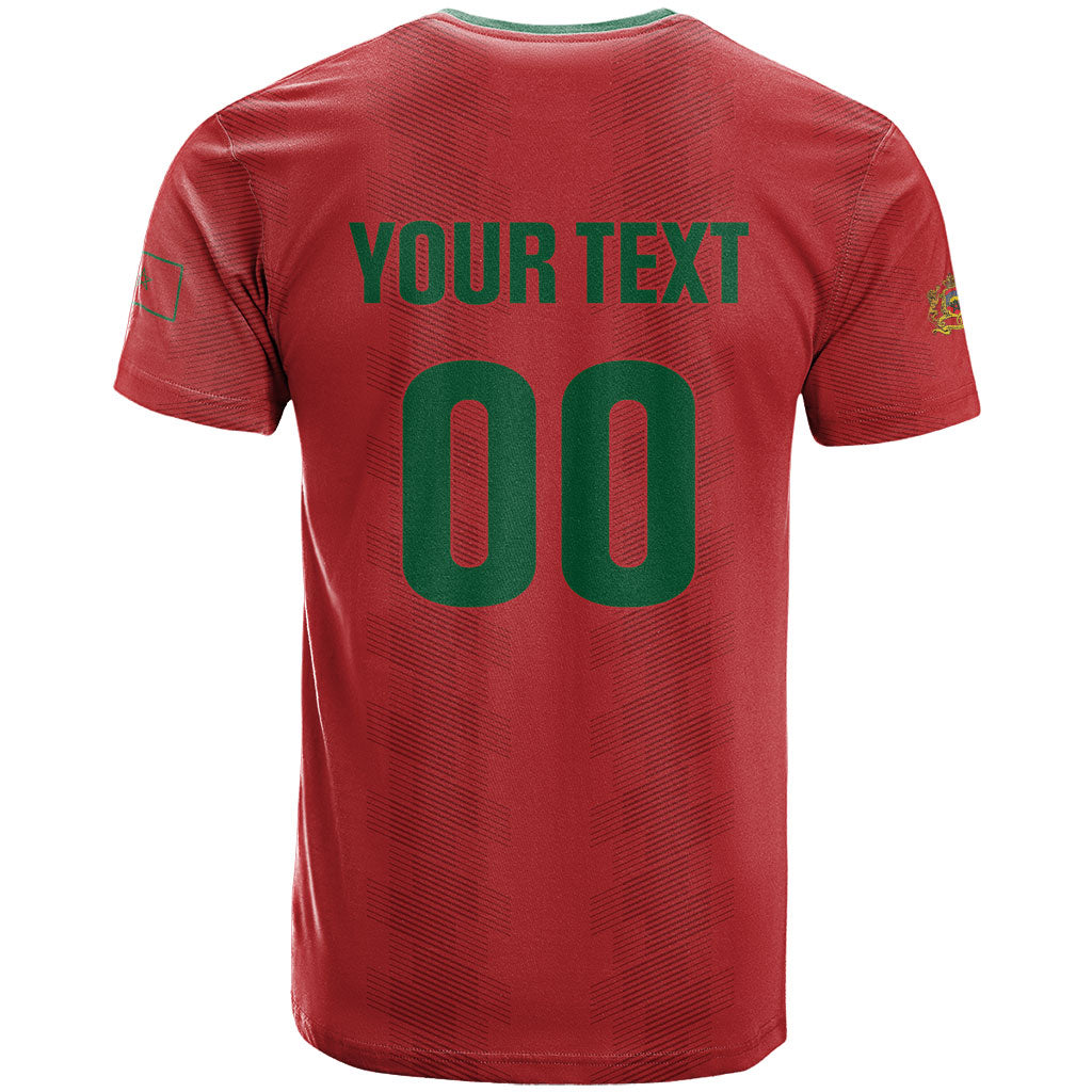 Custom Morocco 2026 Football T shirt Atlas Lionesses Born Winners