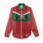 Custom Morocco 2026 Football Women Casual Shirt Atlas Lionesses Born Winners