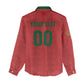 Custom Morocco 2026 Football Women Casual Shirt Atlas Lionesses Born Winners