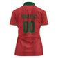 Custom Morocco 2026 Football Women Polo Shirt Atlas Lionesses Born Winners