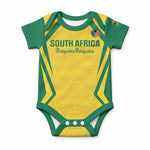 Custom South Africa 2026 Football Baby Onesie Banyana Banyana