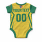 Custom South Africa 2026 Football Baby Onesie Banyana Banyana