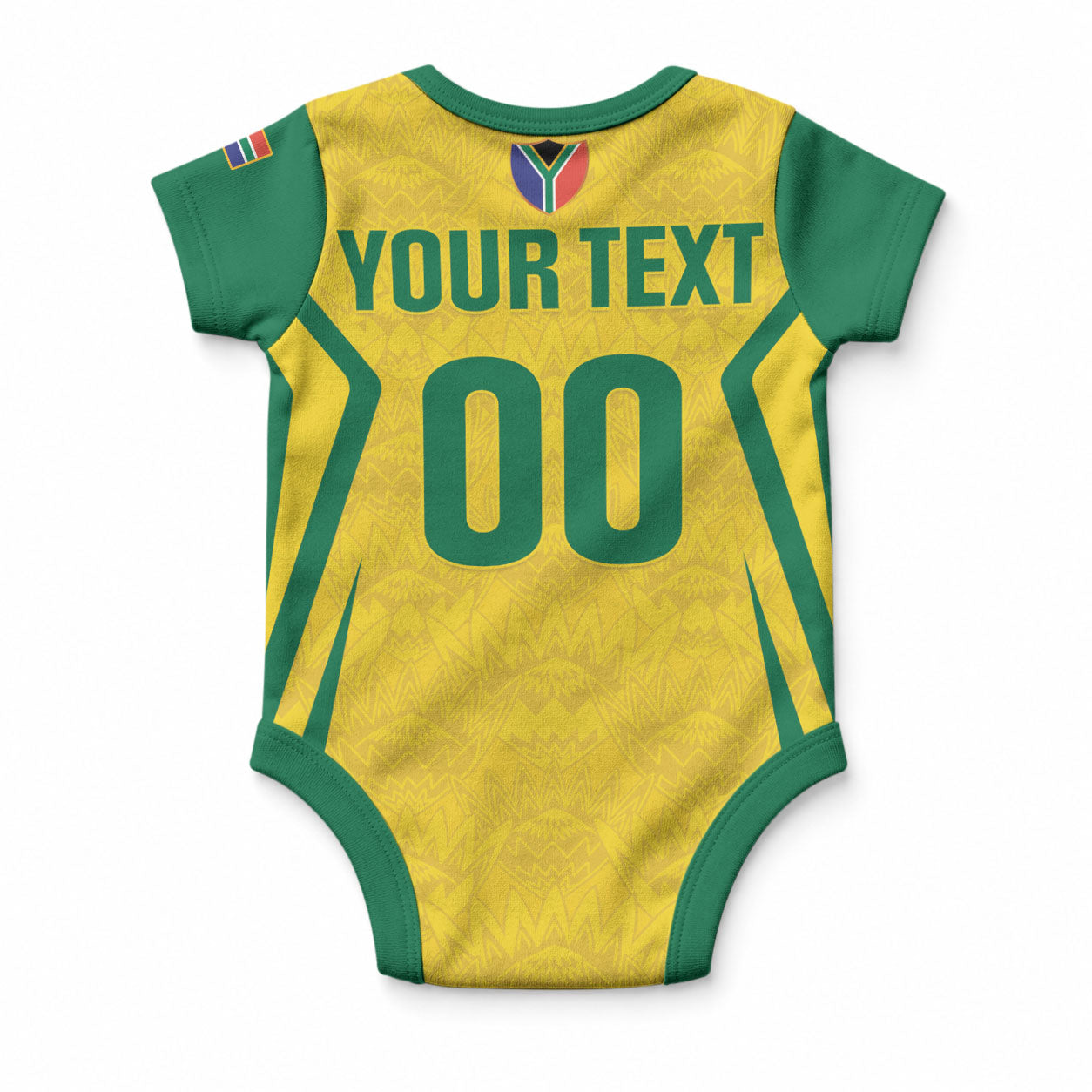 Custom South Africa 2026 Football Baby Onesie Banyana Banyana