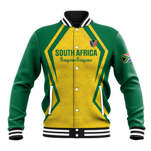 Custom South Africa 2026 Football Baseball Jacket Banyana Banyana