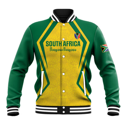 Custom South Africa 2026 Football Baseball Jacket Banyana Banyana