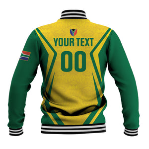 Custom South Africa 2026 Football Baseball Jacket Banyana Banyana