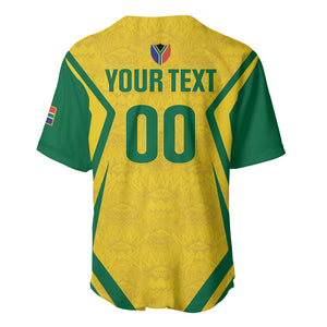 Custom South Africa 2026 Football Baseball Jersey Banyana Banyana