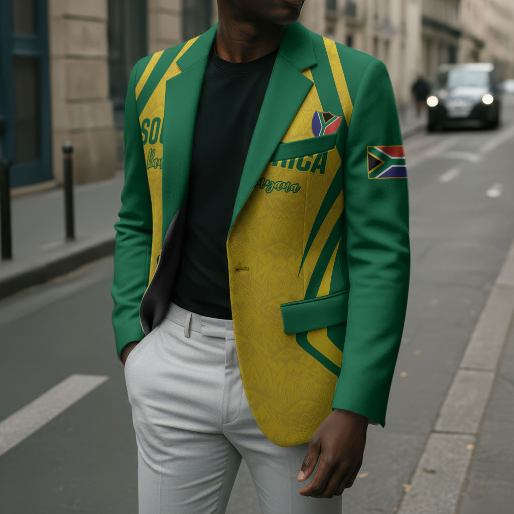 Custom South Africa 2026 Football Blazer Banyana Banyana