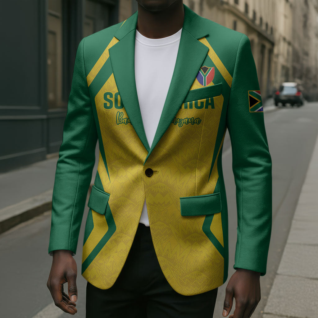 Custom South Africa 2026 Football Blazer Banyana Banyana