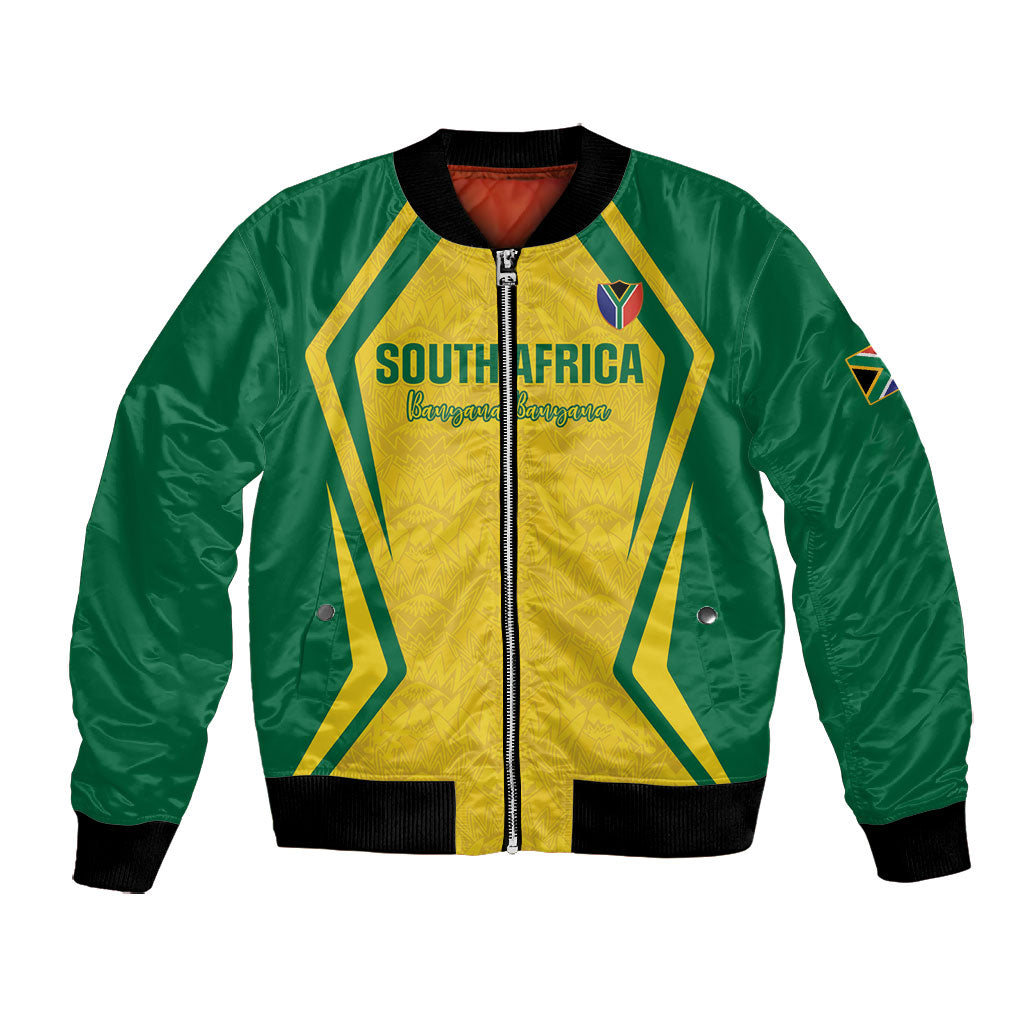 Custom South Africa 2026 Football Bomber Jacket Banyana Banyana