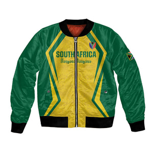 Custom South Africa 2026 Football Bomber Jacket Banyana Banyana