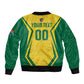 Custom South Africa 2026 Football Bomber Jacket Banyana Banyana