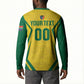 Custom South Africa 2026 Football Button Sweatshirt Banyana Banyana