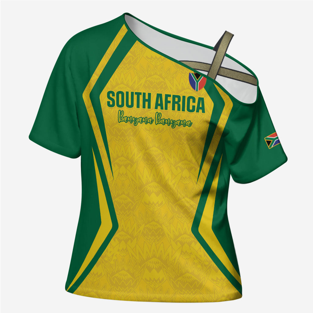 Custom South Africa 2026 Football Cross Shoulder Shirt Banyana Banyana