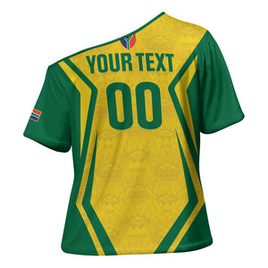 Custom South Africa 2026 Football Cross Shoulder Shirt Banyana Banyana