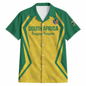 Custom South Africa 2026 Football Hawaiian Shirt Banyana Banyana