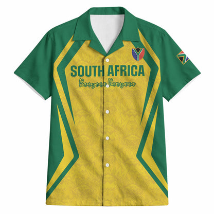 Custom South Africa 2026 Football Hawaiian Shirt Banyana Banyana