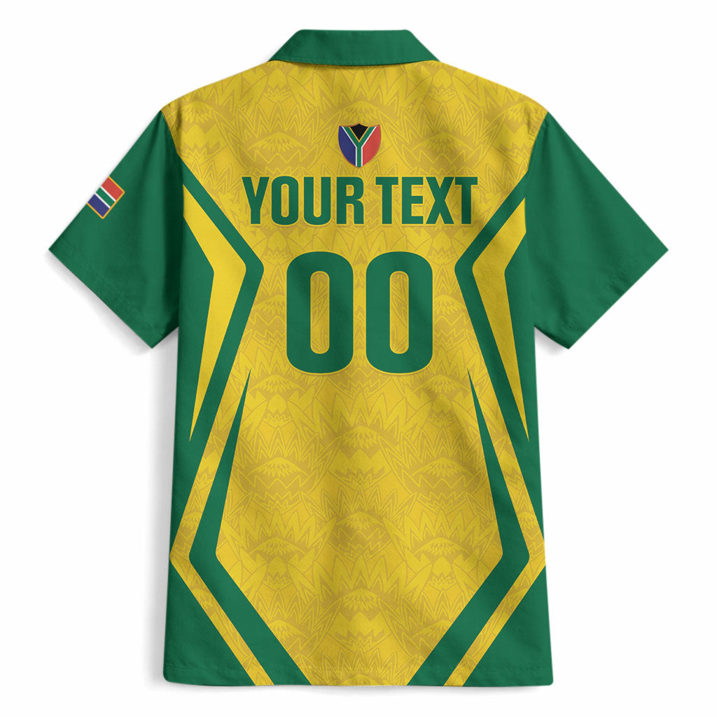 Custom South Africa 2026 Football Hawaiian Shirt Banyana Banyana