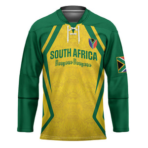 Custom South Africa 2026 Football Hockey Jersey Banyana Banyana