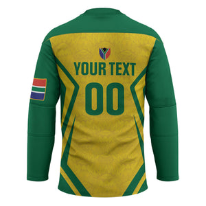Custom South Africa 2026 Football Hockey Jersey Banyana Banyana