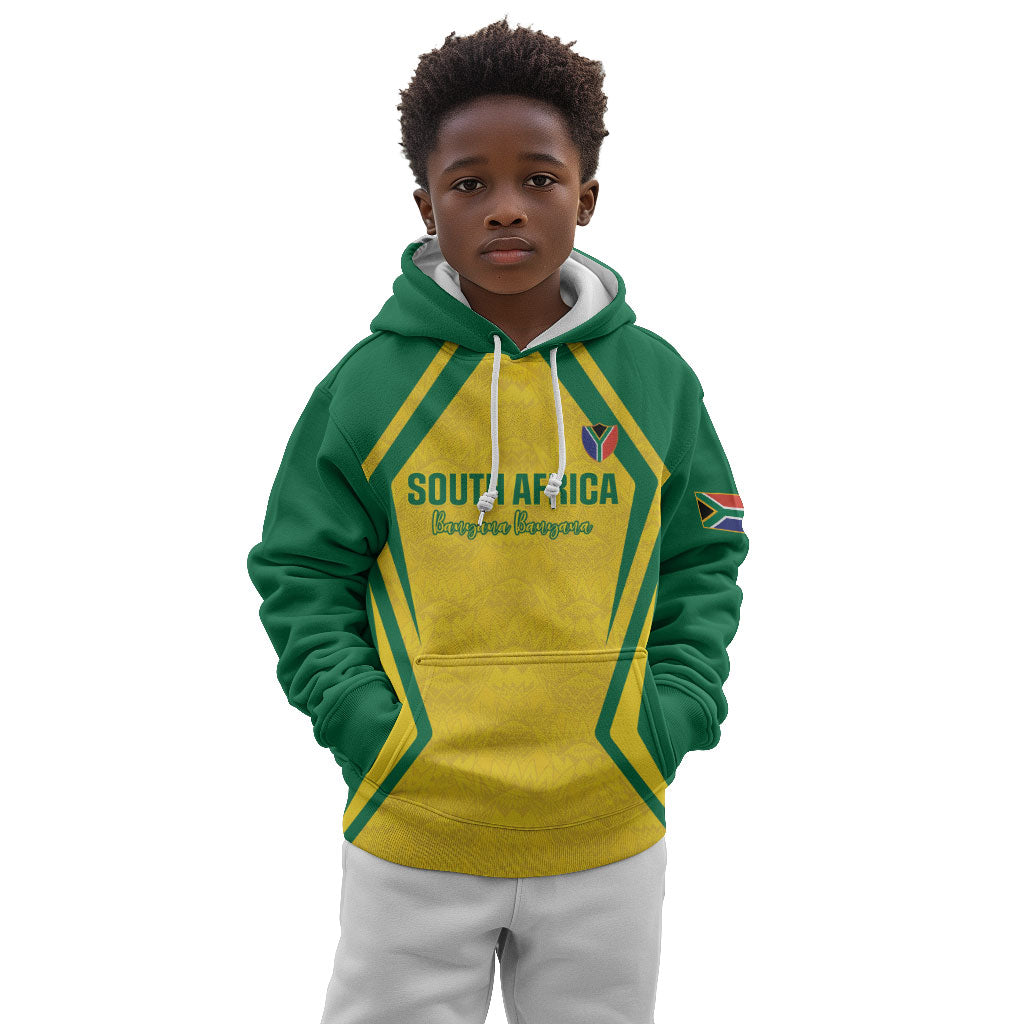Custom South Africa 2026 Football Kid Hoodie Banyana Banyana