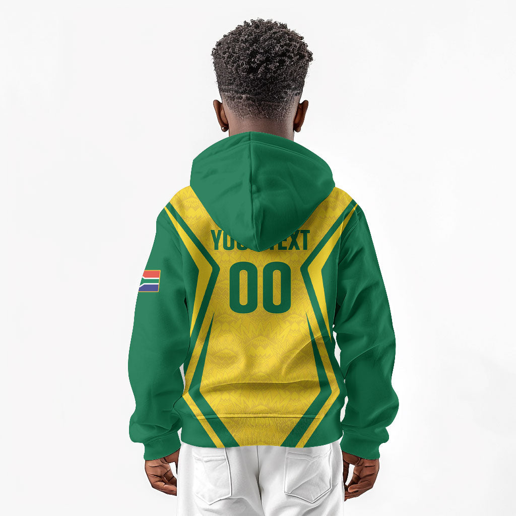 Custom South Africa 2026 Football Kid Hoodie Banyana Banyana