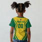 Custom South Africa 2026 Football Kid T shirt Banyana Banyana