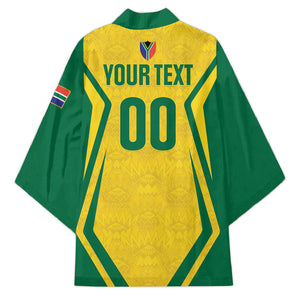Custom South Africa 2026 Football Kimono Banyana Banyana