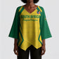 Custom South Africa 2026 Football Kimono Sleeve Blouse Banyana Banyana