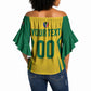 Custom South Africa 2026 Football Off Shoulder Wrap Waist Top Banyana Banyana