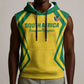 Custom South Africa 2026 Football Sleeveless Hoodie Banyana Banyana