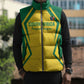 Custom South Africa 2026 Football Sleeveless Puffer Jacket Banyana Banyana