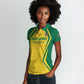 Custom South Africa 2026 Football Women Polo Shirt Banyana Banyana