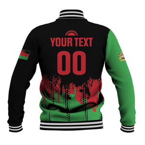 Custom Malawi 2026 Football Baseball Jacket Go Scorchers Go Champions
