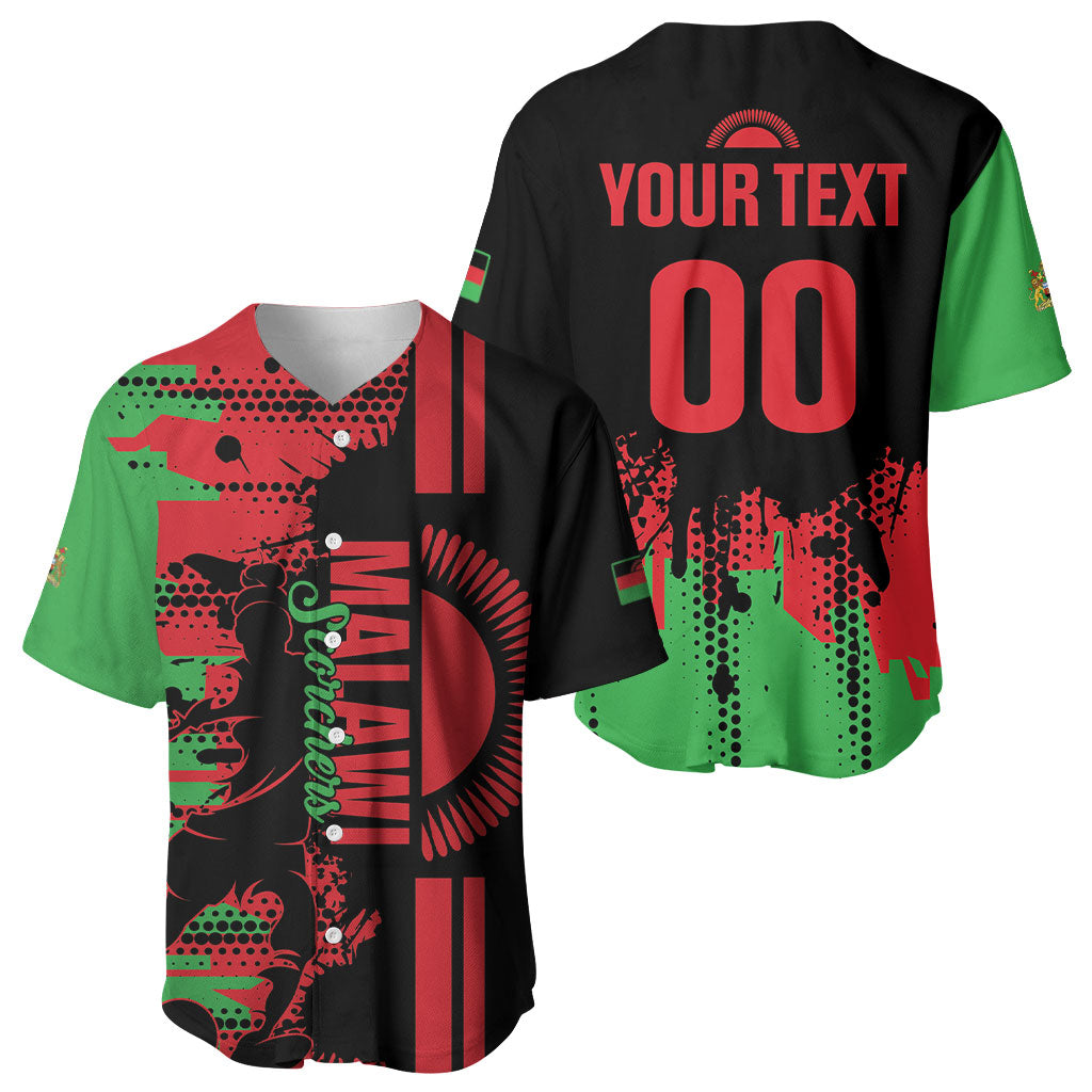 Custom Malawi 2026 Football Baseball Jersey Go Scorchers Go Champions