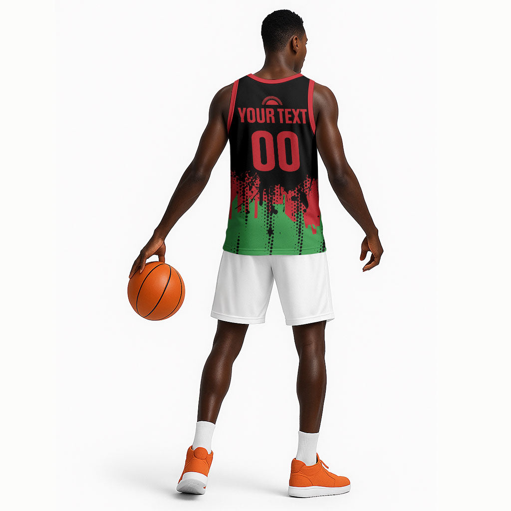 Custom Malawi 2026 Football Basketball Jersey Go Scorchers Go Champions