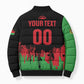 Custom Malawi 2026 Football Bomber Puffer Jacket Go Scorchers Go Champions
