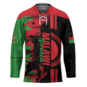 Custom Malawi 2026 Football Hockey Jersey Go Scorchers Go Champions