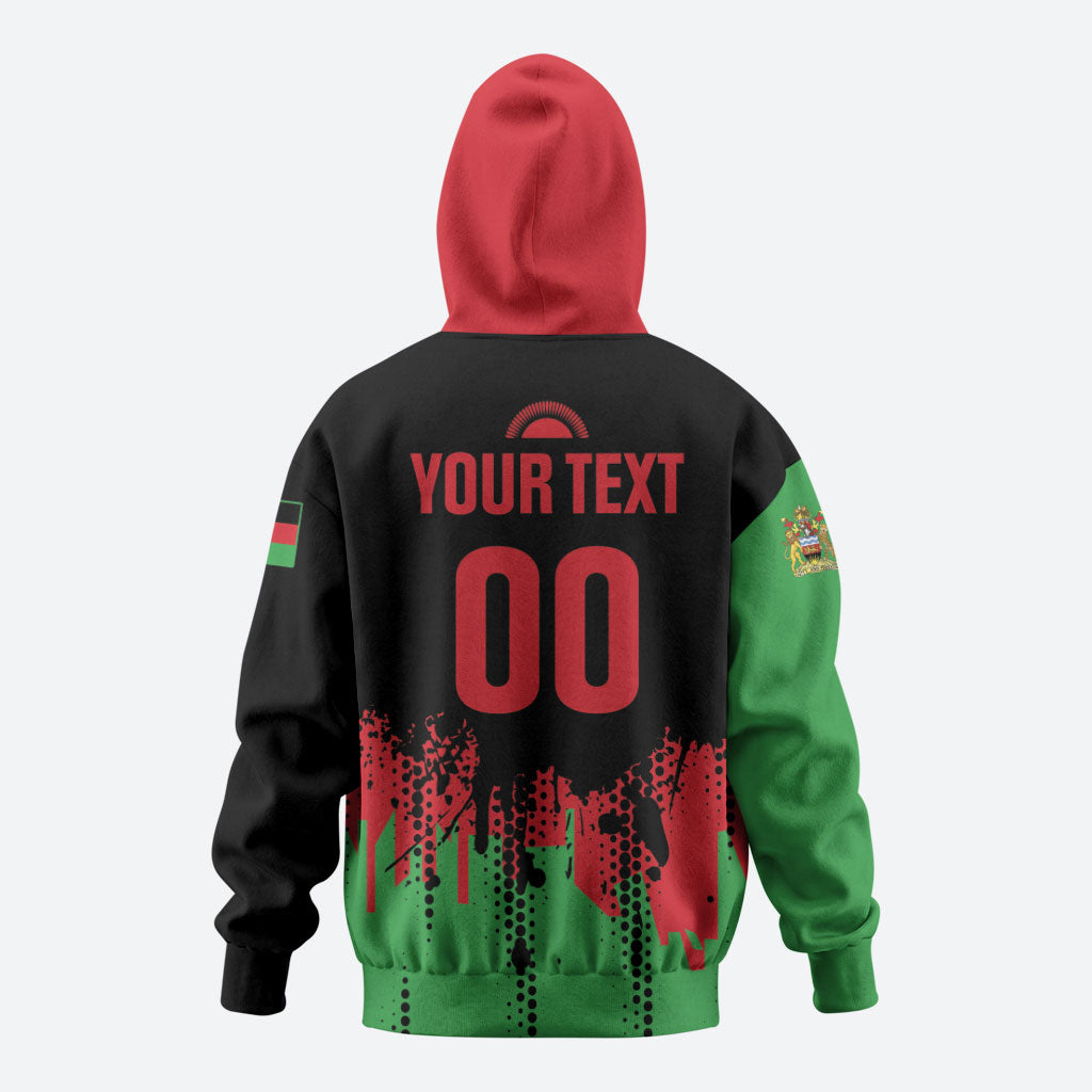 Custom Malawi 2026 Football Hoodie Go Scorchers Go Champions