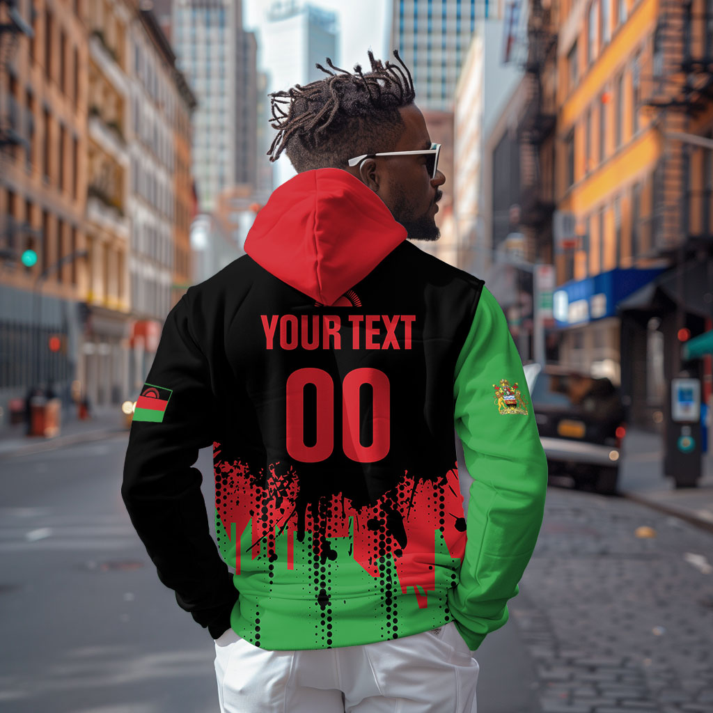 Custom Malawi 2026 Football Hoodie Go Scorchers Go Champions