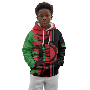 Custom Malawi 2026 Football Kid Hoodie Go Scorchers Go Champions